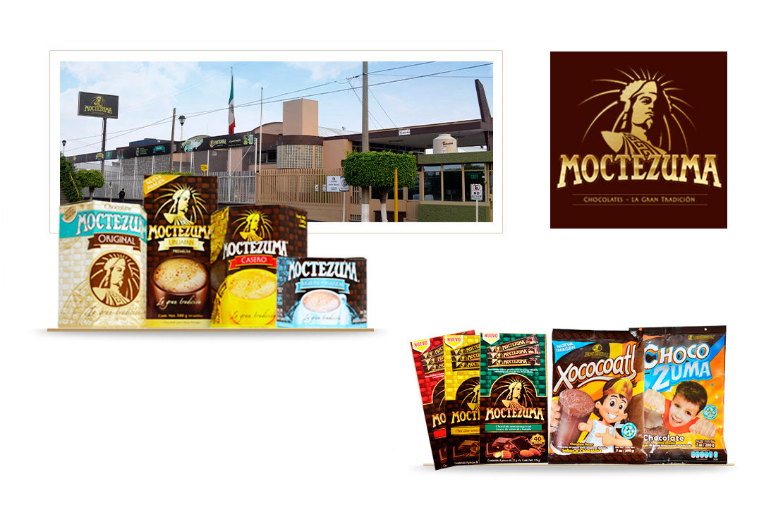 Chocolatera Moctezuma New corporate image